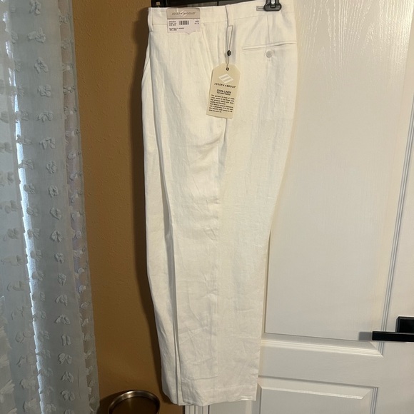 NWT Joseph Abboud 100% linen pants sz 38/32 - Picture 3 of 5